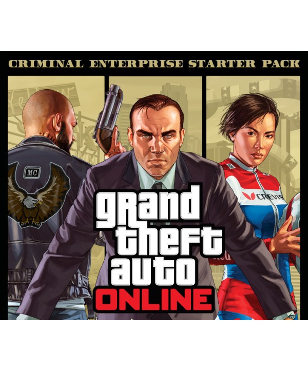 Grand Theft Auto V - Criminal Enterprise Starter Pack + Megalodon Shark Card Bundle Rockstar Digital Download Key GLOBAL